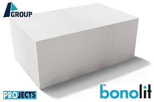 Газосиликатные блоки Bonolit Projects 200*250*600 Д600 В5,0